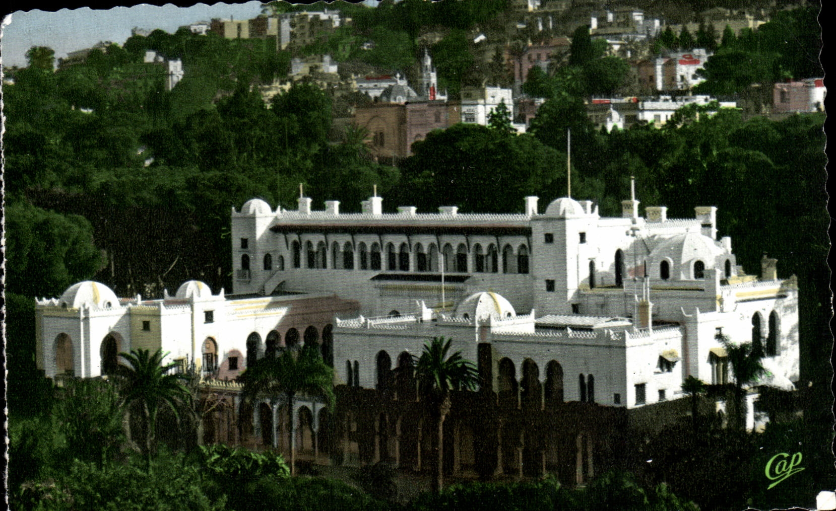 CPA Alger La Palais d'Ete du Gouverneur General