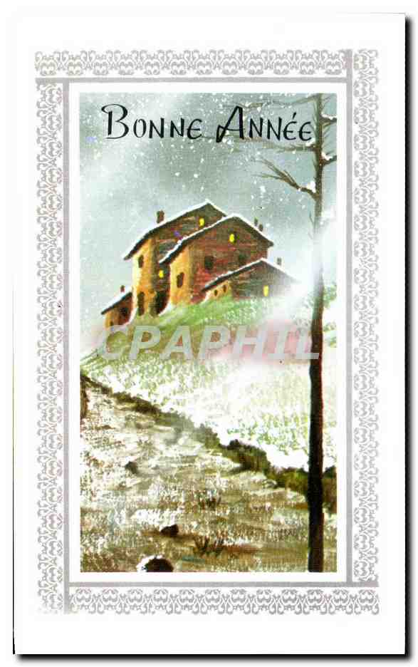 CPSM fantaisie Bonne Annee