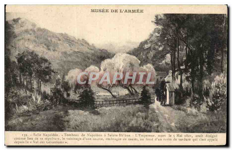 CPA Musee de l'Armee Salle Napoleon Tombeau a Ste Helene 