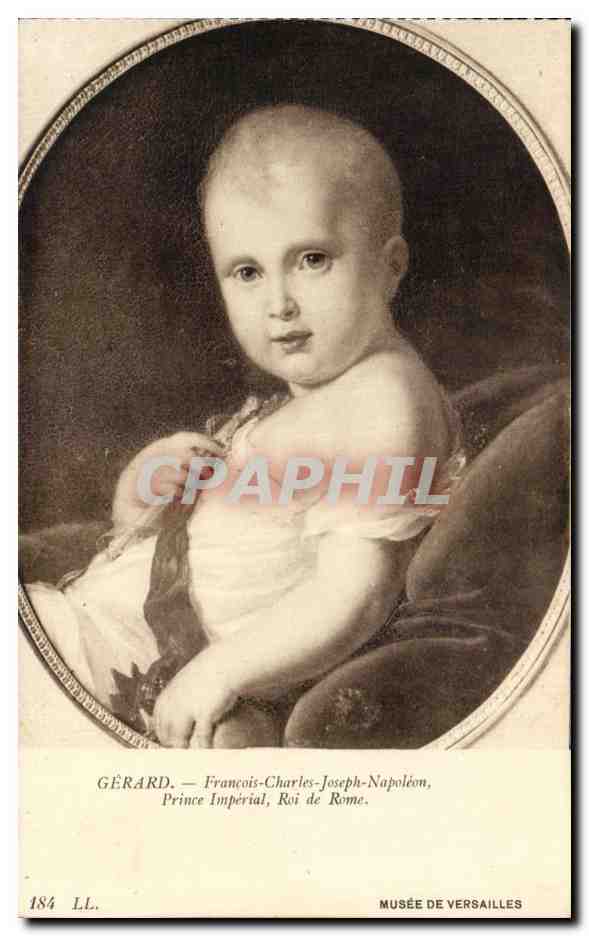 Portrait du Prince Impérial François-Charles-Joseph-Napoléon — Musée de Versailles — Gérard, n° 184 LL