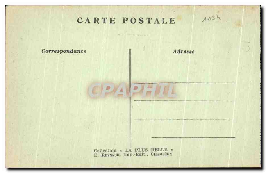 CPA Alphonse de Lamartine (d'apers Gerard) Nea Macon en mort a paris en 1869 — Rückseite