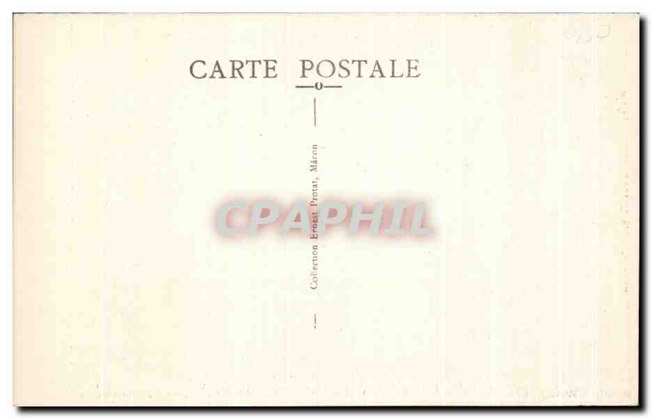 CPA Souvenirs de Lamartine Le Lac — Verso