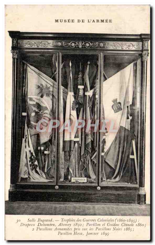 CPA Musee de L'Armee Salle Bugeaud Trophees des Guerres Coloniales Militaria 