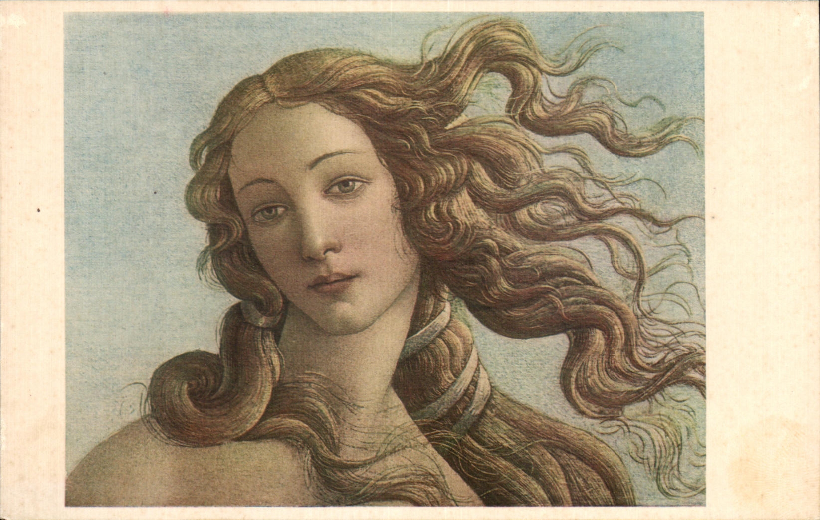 CPA Nascita Di Venerre Botticelli Galleria Uffial Firenze