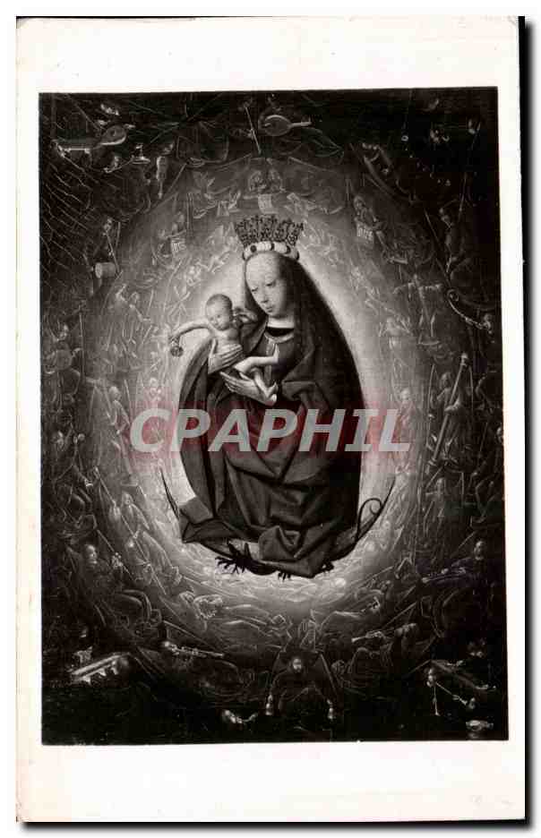 CPA Petit Palais Paris La glorification de la Vierge par Gerard de Saint JEan Collection D C Van Beuningen