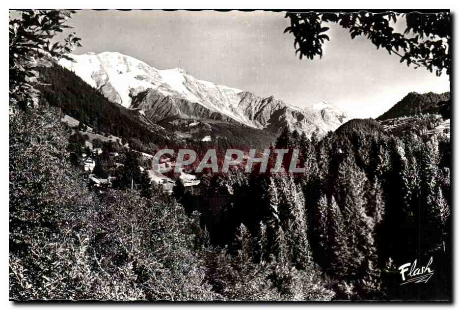 Saint-Gervais — Vista generale e il Dôme de Miage — Edizioni Fumex