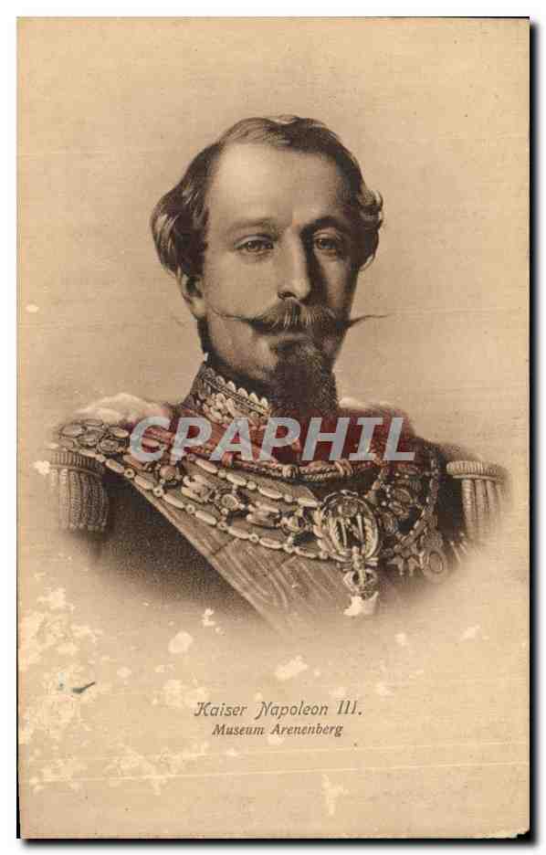 Napoléon III — portrait en uniforme — Museum Arenenberg, n° 13 4810