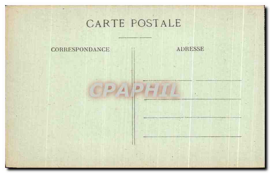 CPA DAuphine Sassenage Le Chateau des Cotes — Rückseite