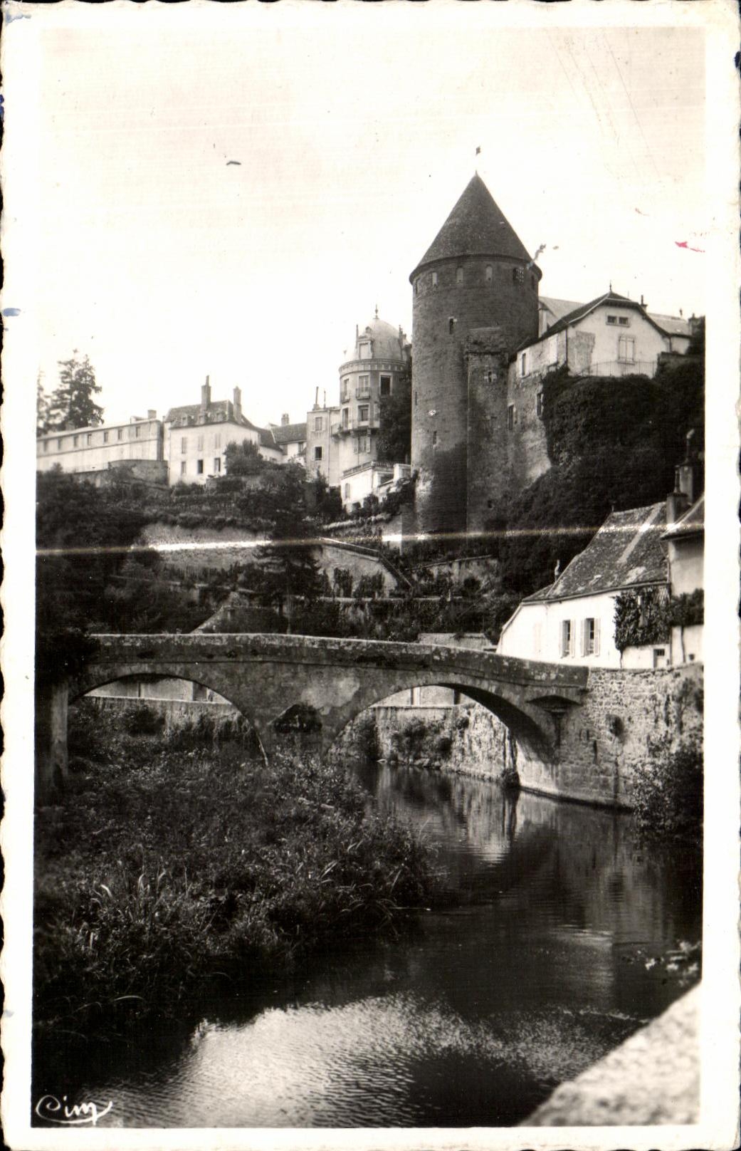 CPA Semur en Auxois Le Pont Pinard