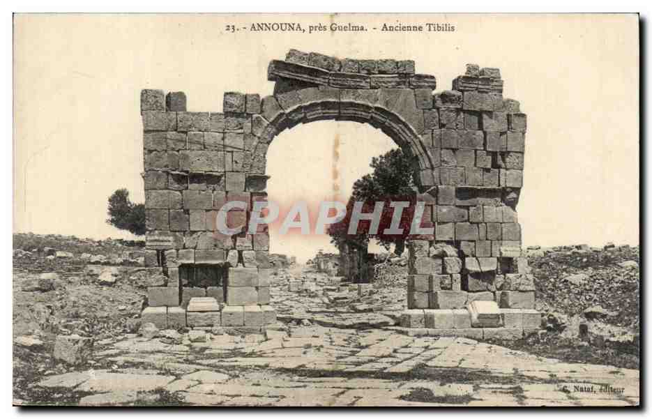 CPA Announa Pres Guelma Ancienne Tibilis