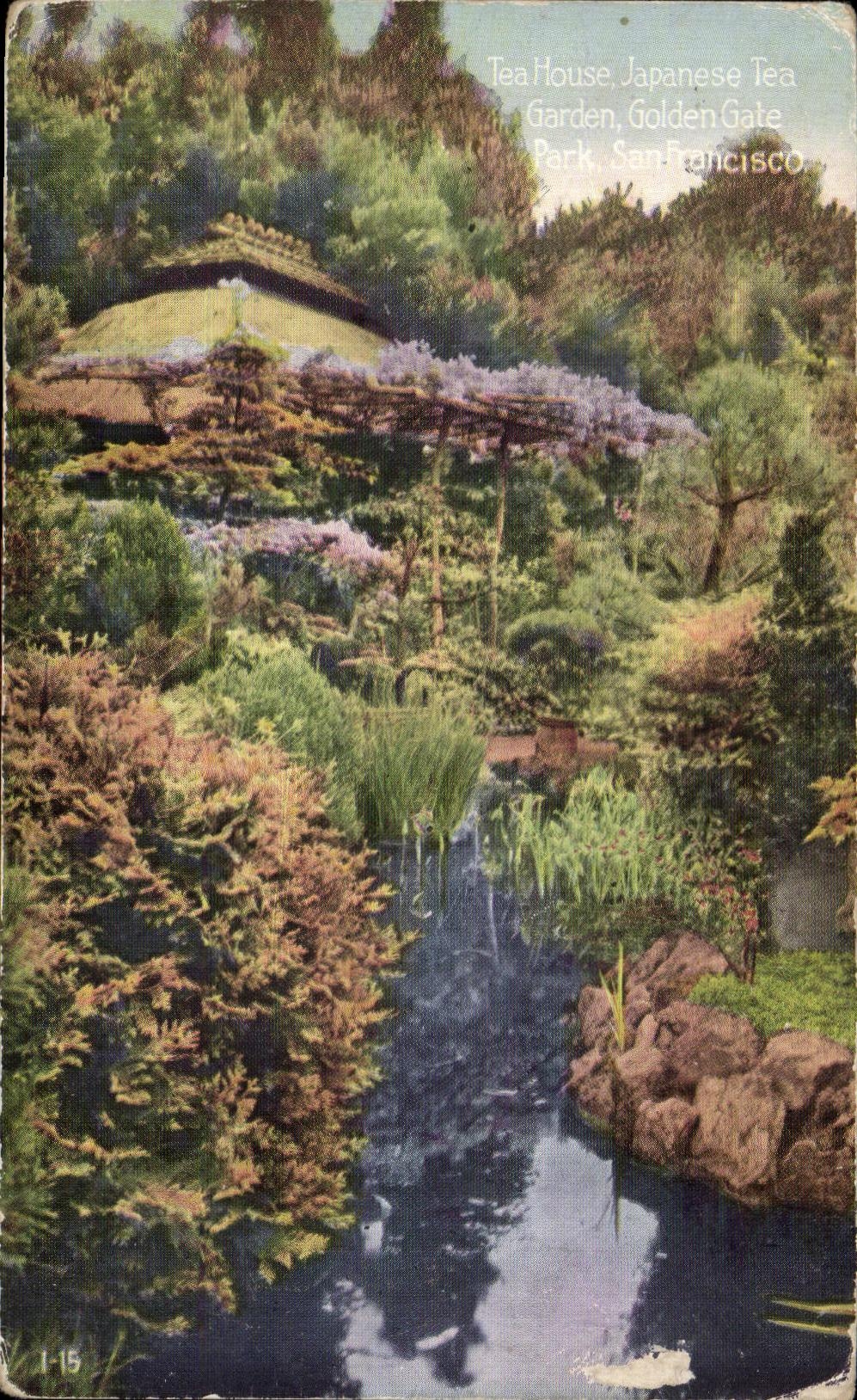 Tea House, Japanese Tea Garden, Golden Gate Park, San Francisco — éditeur inconnu, n° de série 1-15