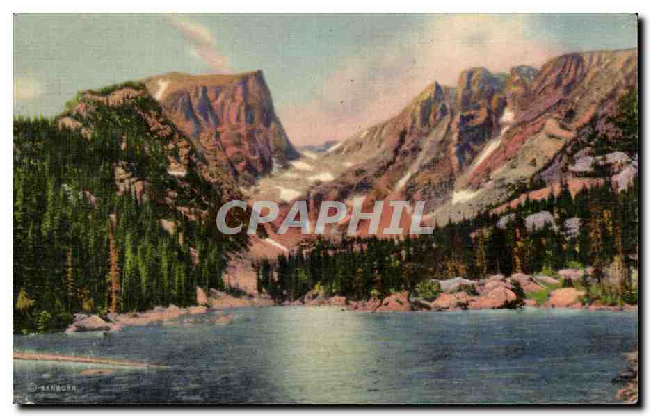 CPA Dream Lake And Hallett Peak Rocky Mountain National