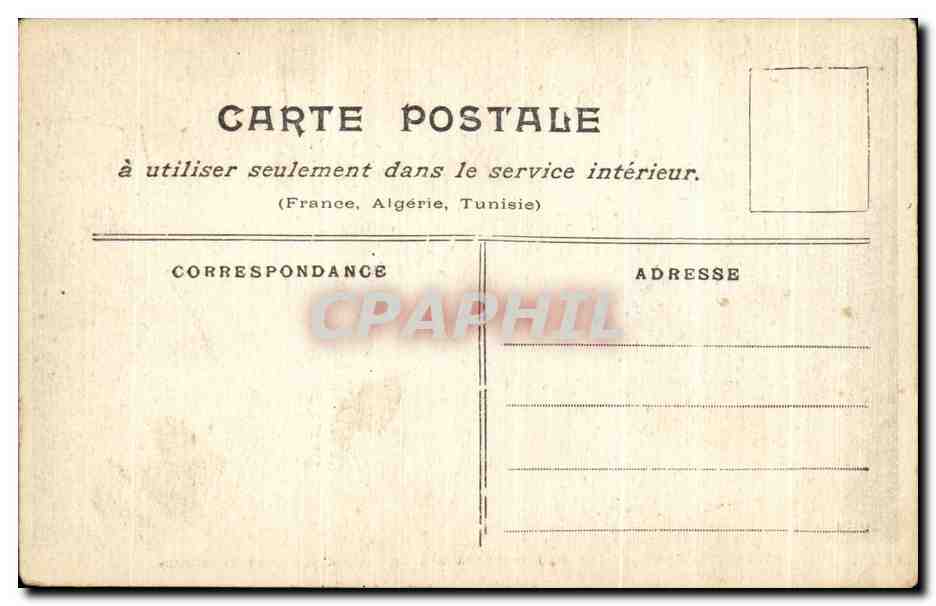 CPA Paris Inonde Passerelle de I'Esplanade des Invalides Inondations  — Rückseite
