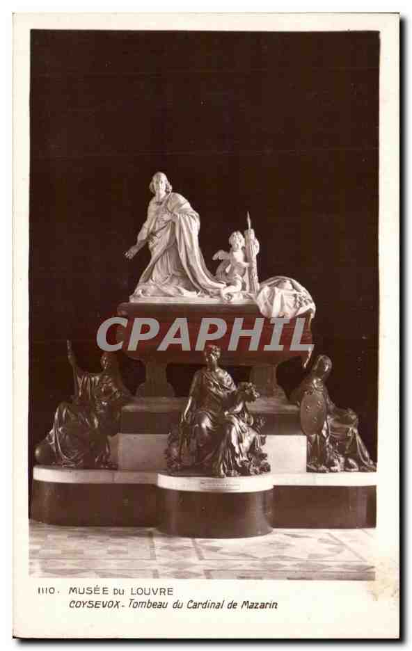 CPA Muse Du Louvre Coysevox Tombeau du Cardinal de Mazarin