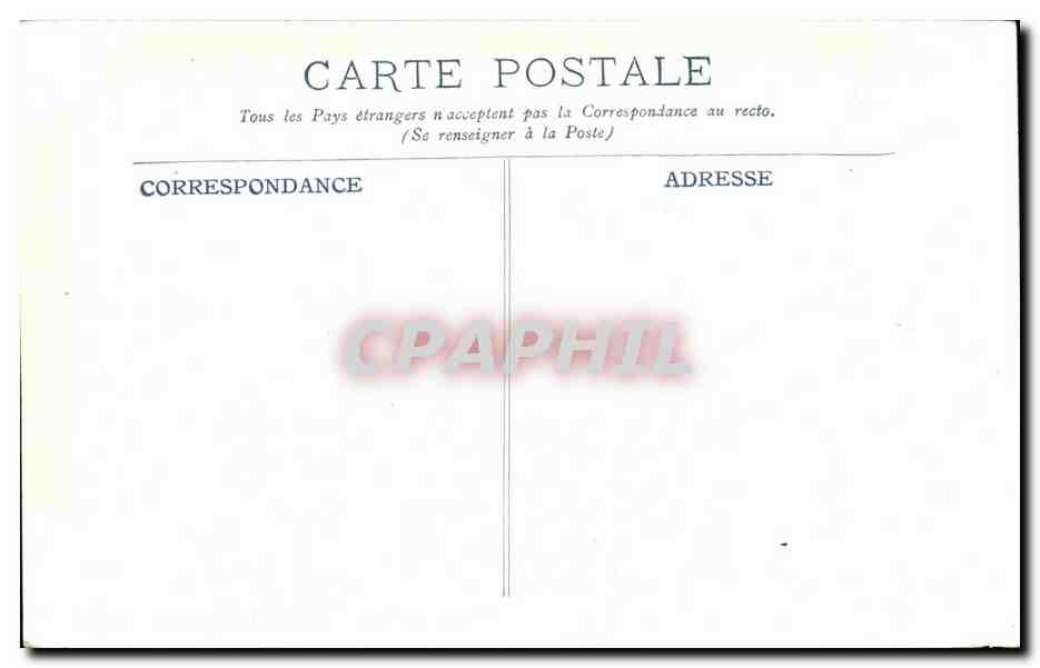 CPA Muse Du Louvre Diane De Versailles Paris  — Rückseite