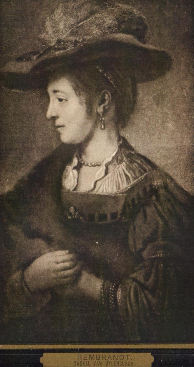 CPA Rembrandt Saskia Van Uylenburgh 