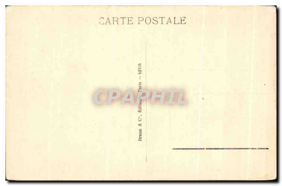 CPA Musee du Louvre Girolamo Tete de Vieillard Paris  — Rückseite