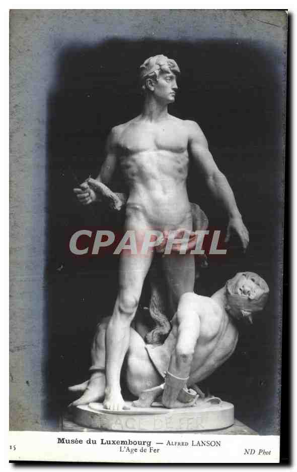 CPA Musee du Luxembourg Alfred Lanson L'Age de Fer