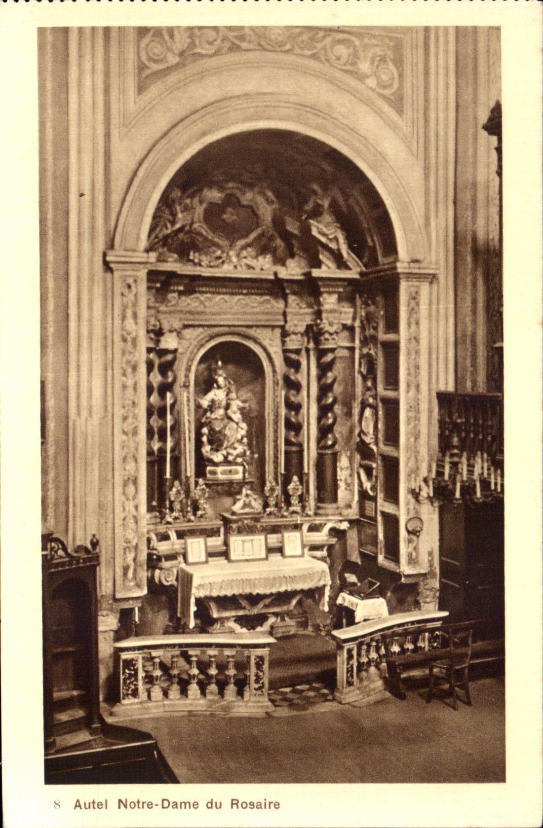 CPA Autel Norte Dame Du Rosaire