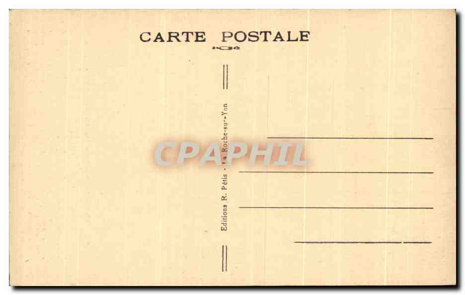 CPA Abbaye de Fontenelles  — Rückseite