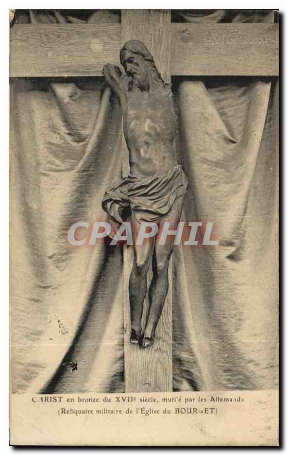 Crucifixion — Reliquaire militaire du XVIIe siècle — BOURGET