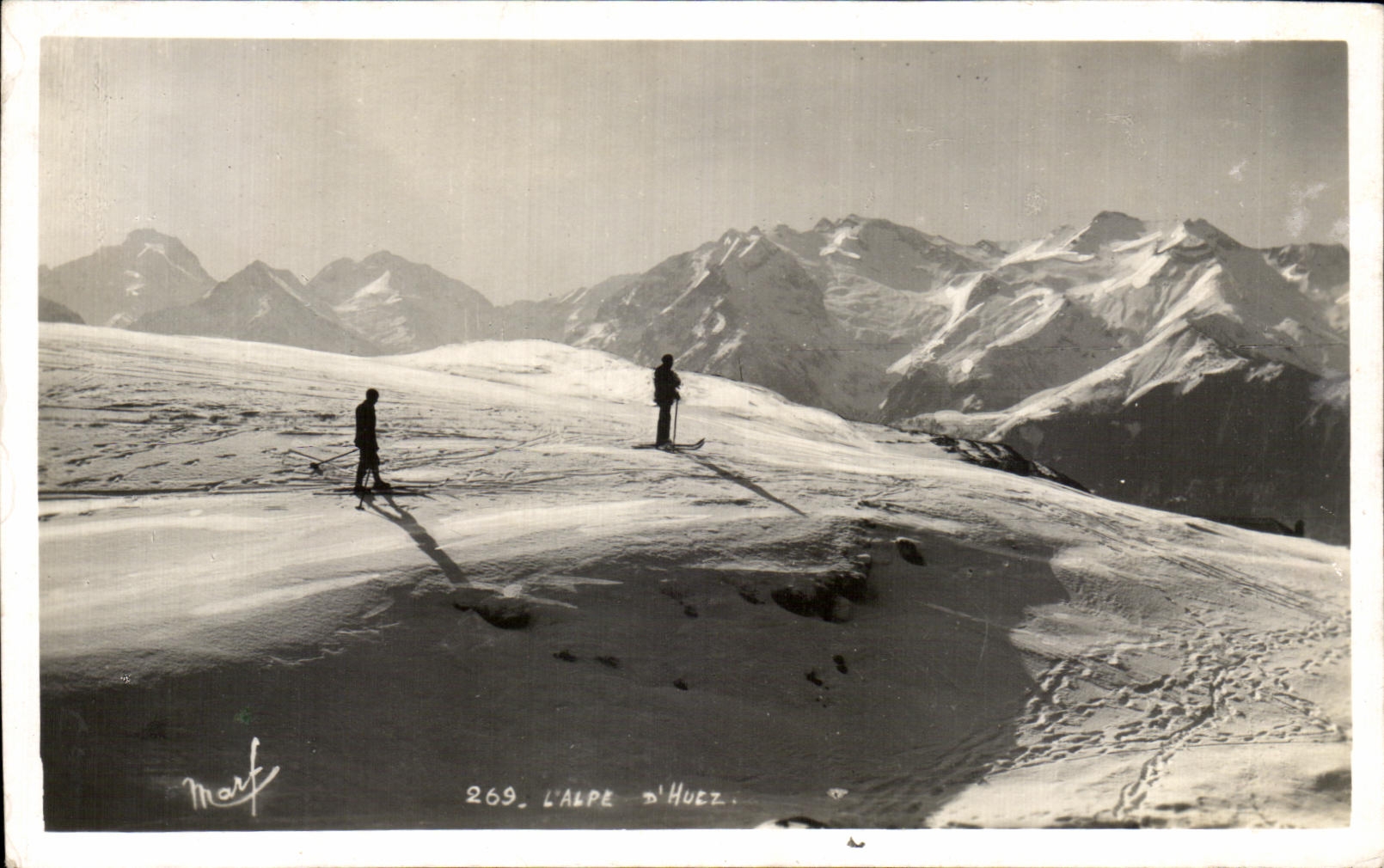 L'Alpe d'Huez — vue de ski — Marf, n° 269