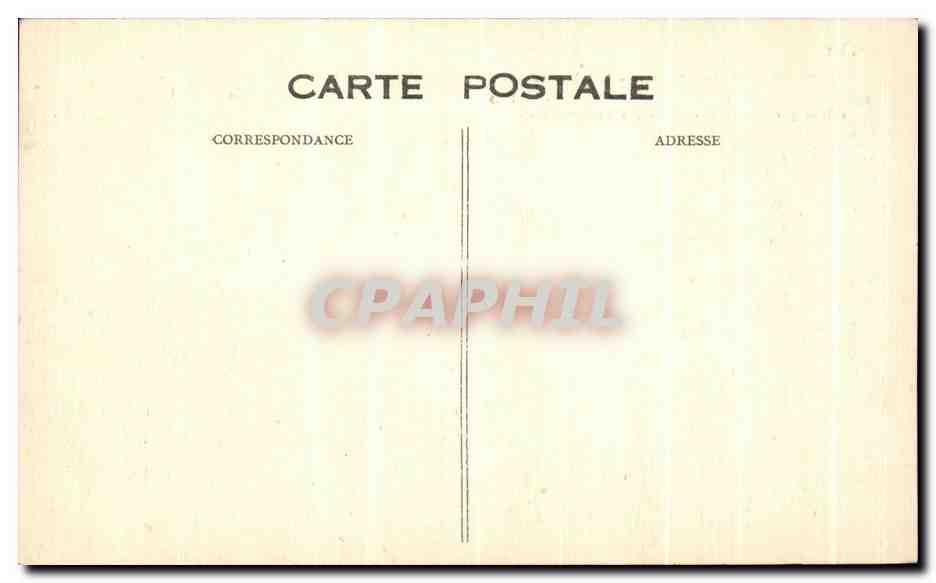 CPA Paris Norte dame l'abside — Verso