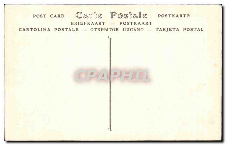 CPA Paris notre dame tombeau de monseigneur Affre — Verso