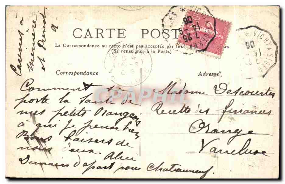 CPA Vichy le casino salle des fetes — Reverso