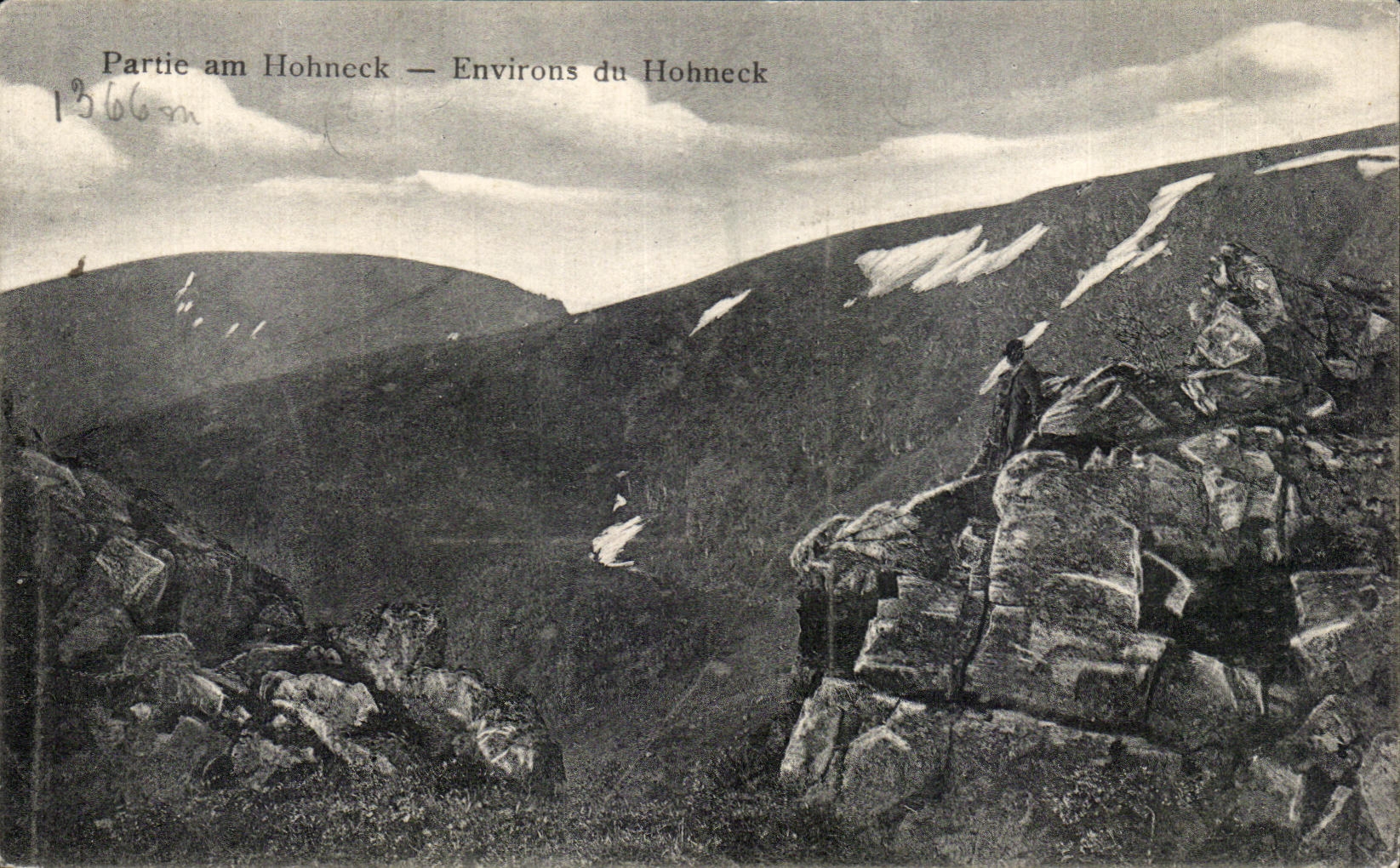 Environ du Hohneck — 1366 m — éditeur B. Nötter, Colmar