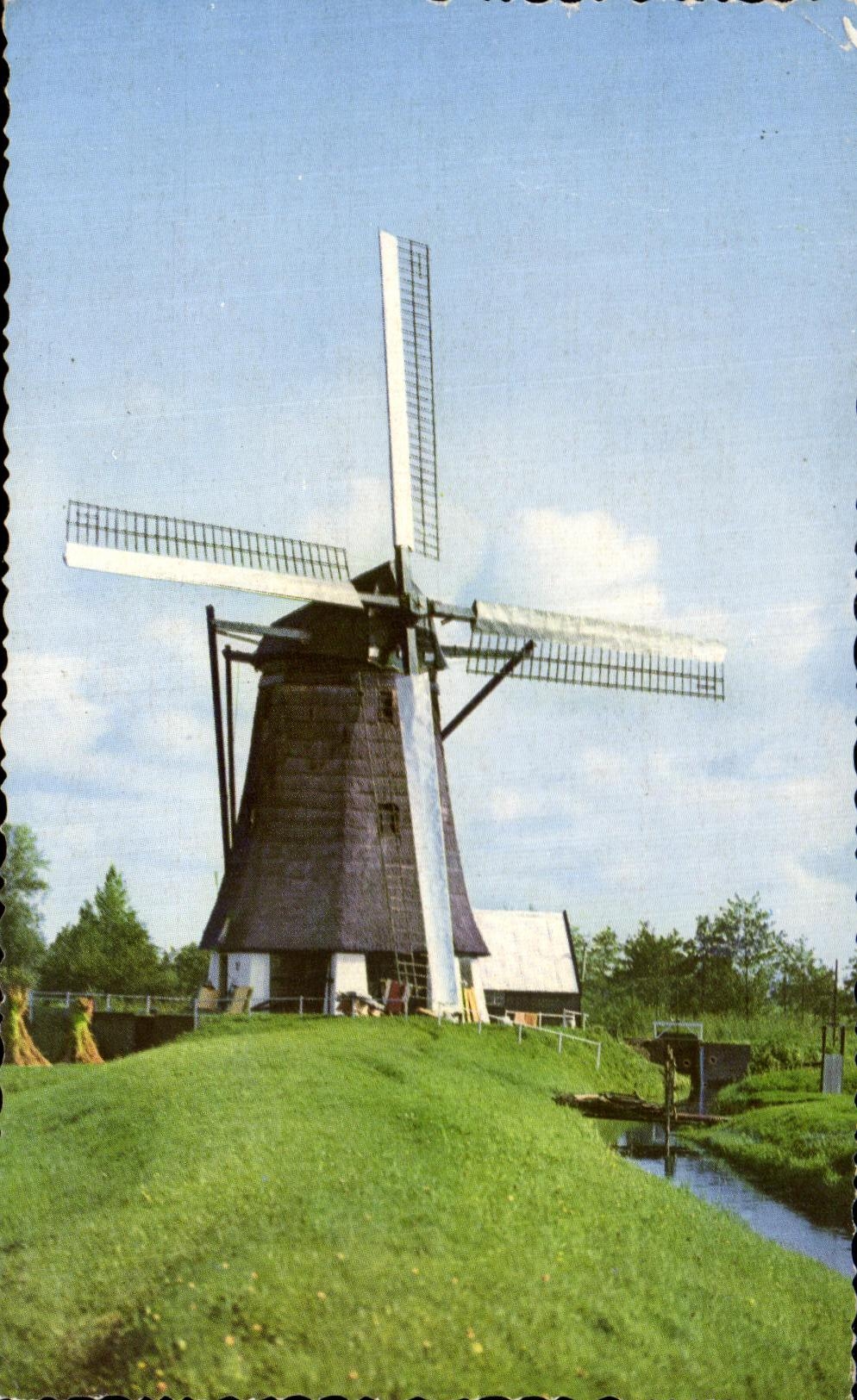 Moulin à vent — Zuilichem in de Bommelerwaard — éditeur non visible