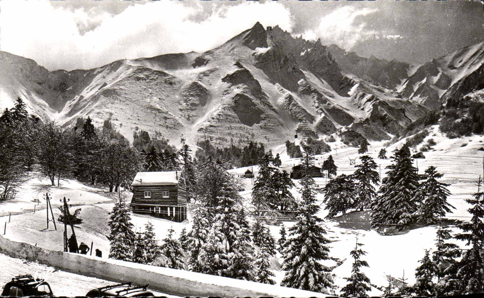 CPA Le Mont Dore Le Sancy Le Parc et I Hotel des Sapins