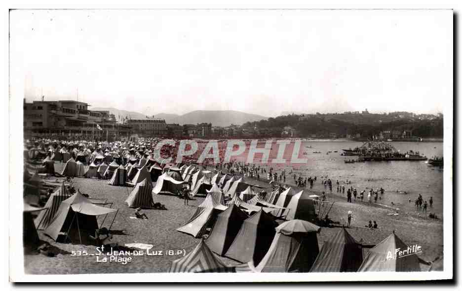 St Jean de Luz (B.P.) — La Plage — A. Fertille