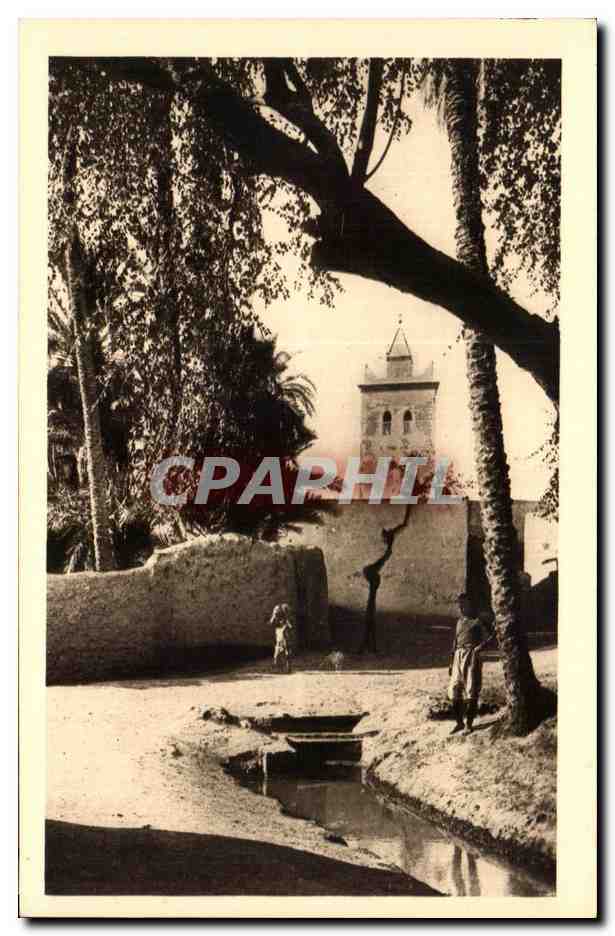 CPA Biskra mosquite de bab el darb Algerie 