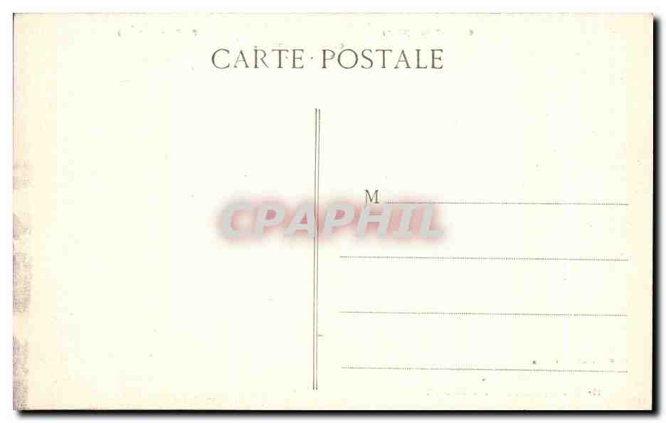 Grande Ruine — Pic Bourcet — V. Fournier, édit. Gap — Achterkant