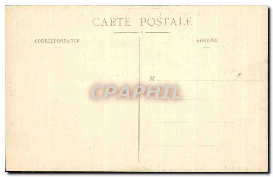 CPA Dauphine l'alpe du villar d'arene et roche faurio  — Rückseite