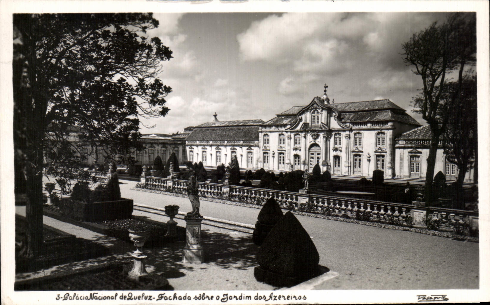 CPA Palacio nacional de Queluz Portugal