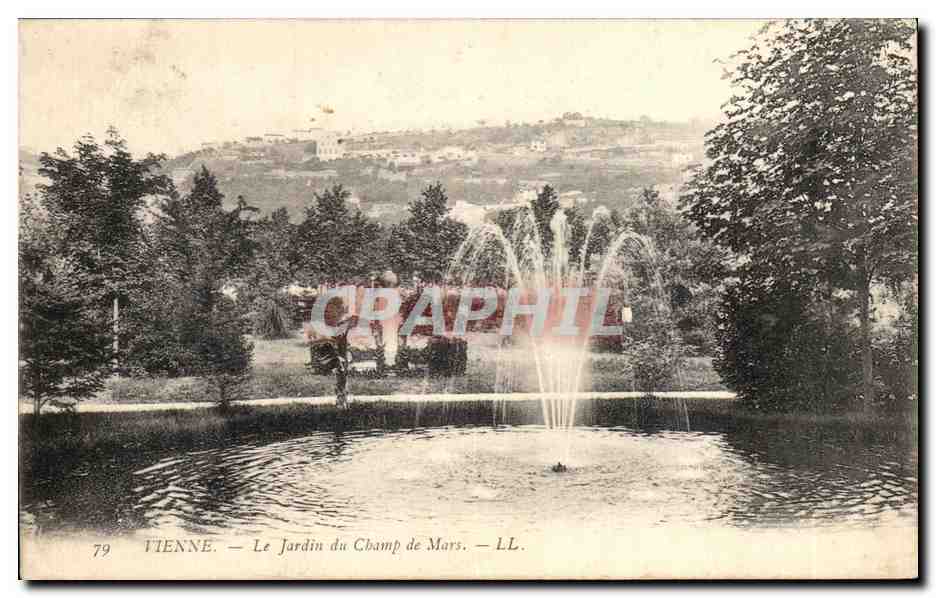 Vienne — Le Jardin du Champ de Mars — LL. n°79