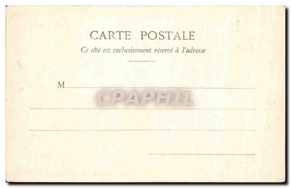 Grenoble - Le Jardin de Ville — Cliché A. V., Collection L. P., n° 360 — Rückseite
