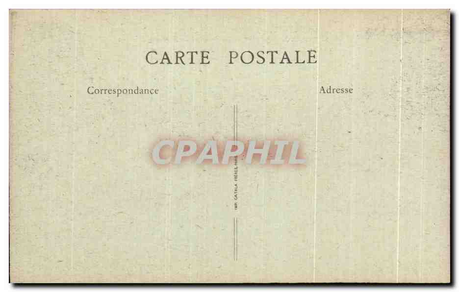 CPA La savoie aix lea bains le grand cercle et ses jardins — Verso