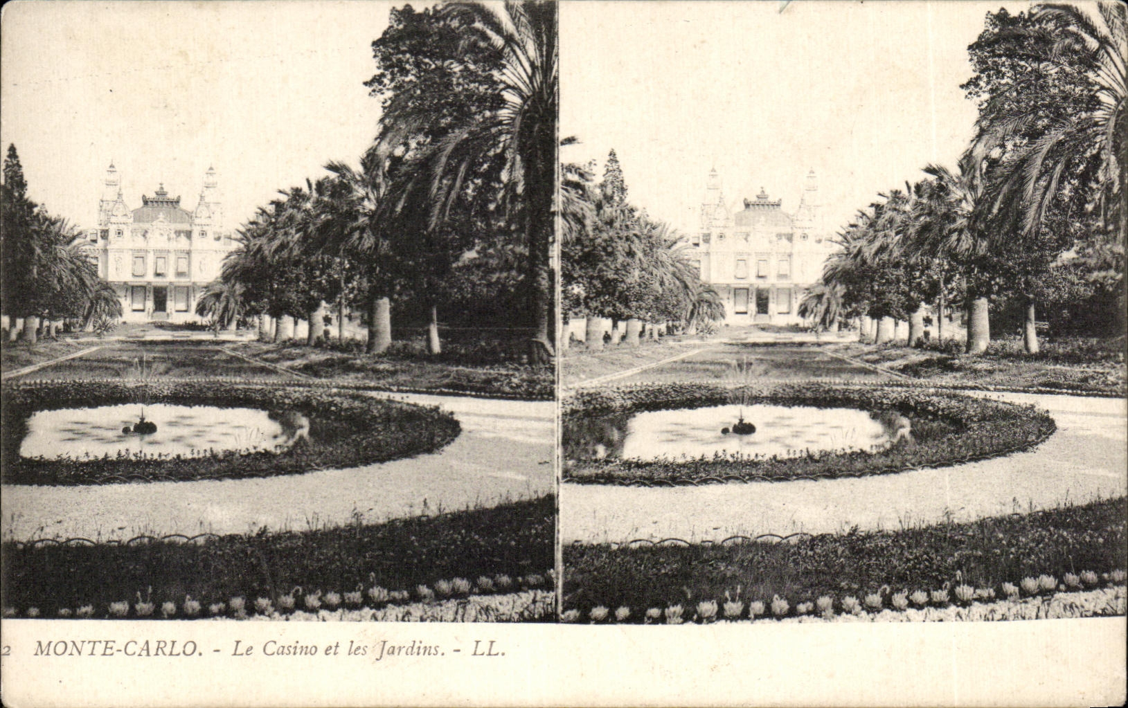 Monte-Carlo - Das Casino und die Gärten - LL.