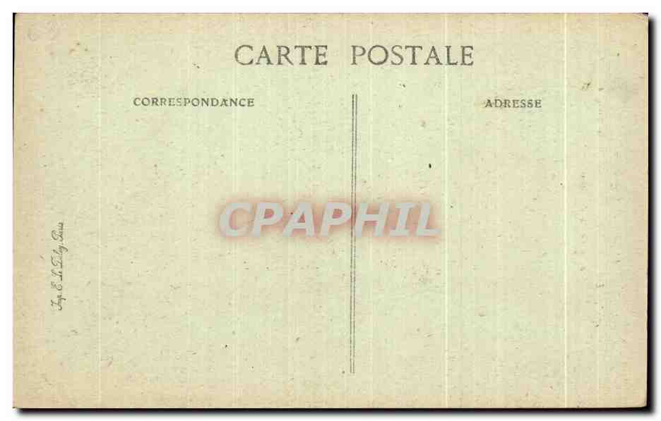 CPA L' Auvergne pittoresque le mont dore la roche lorgue et la vallee du mont dore — Verso