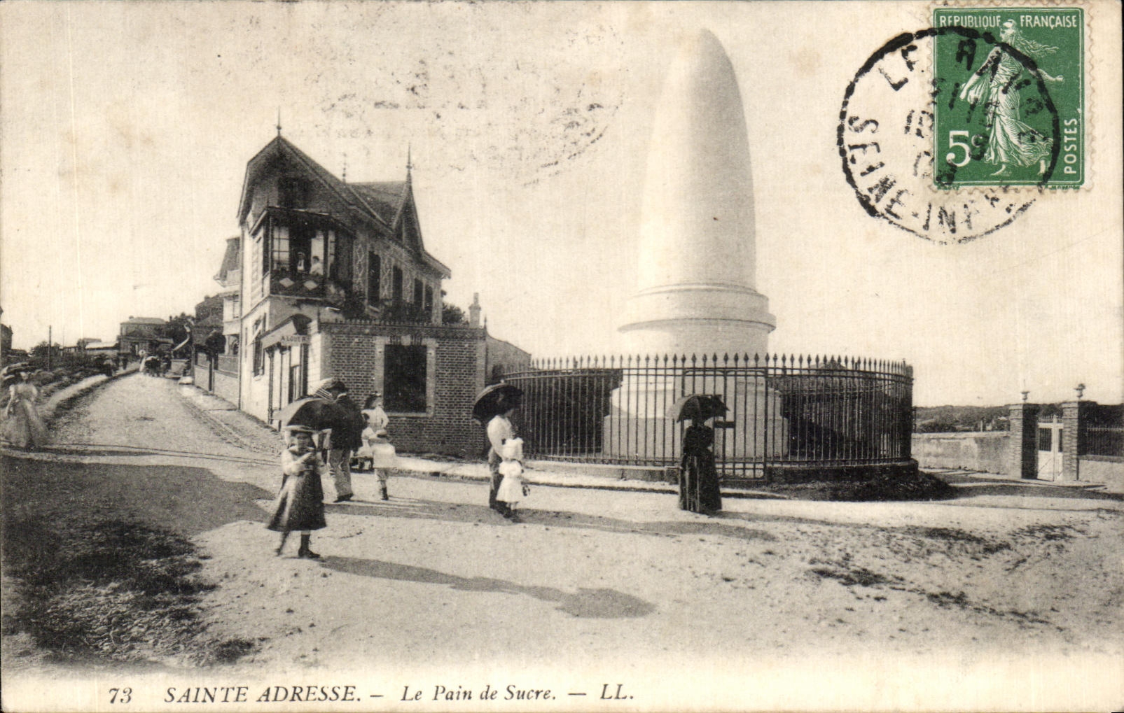CPA Sainte Adresse Le Pain de Sucre