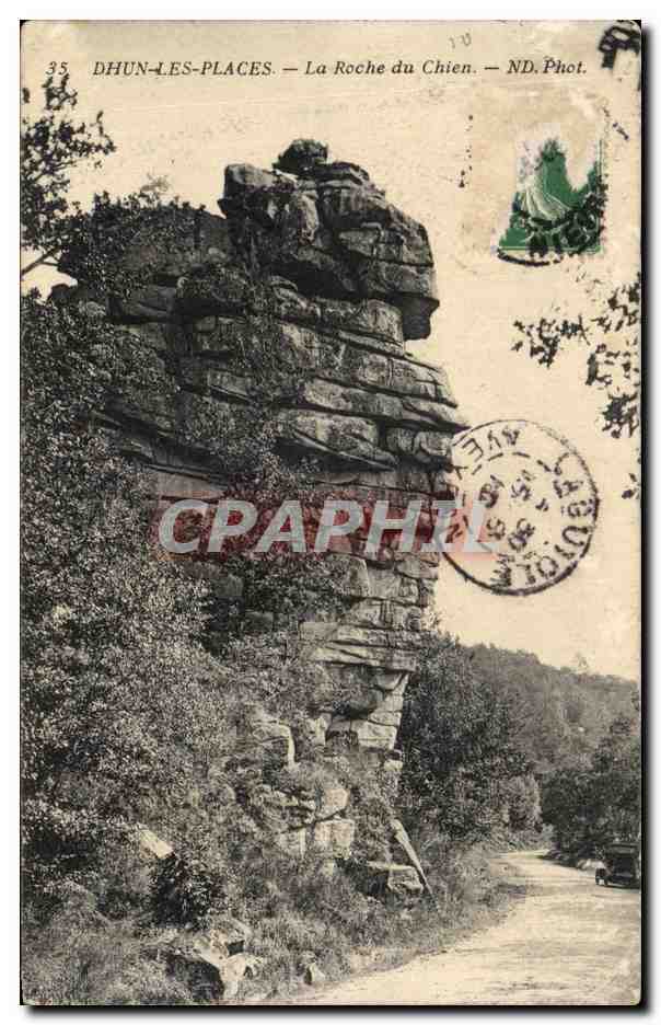 CPA Dhun Les Places La Roche du Chien 