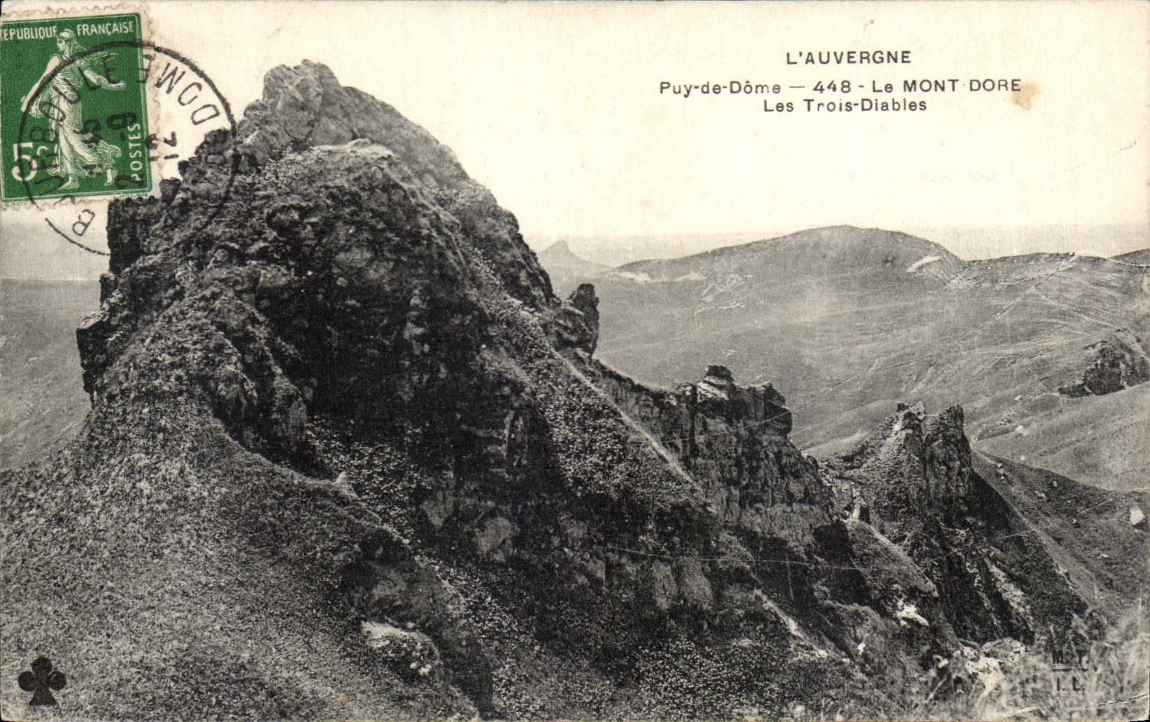 Les Trois-Diables — Puy-de-Dôme — 448 — Le Mont-Dore — L'Auvergne