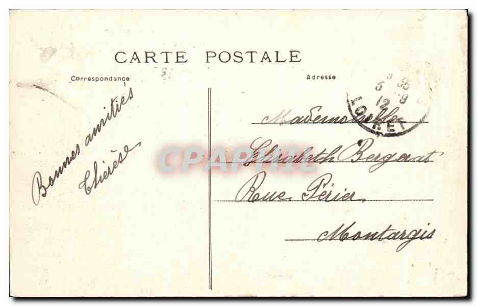 Les Trois-Diables — Puy-de-Dôme — 448 — Le Mont-Dore — L'Auvergne — Verso
