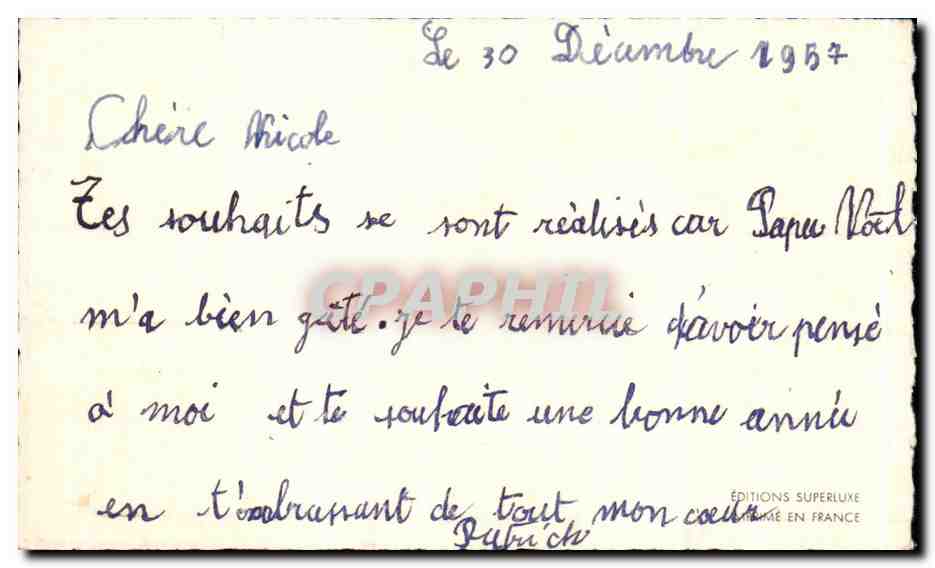 CPA Fantaisie Chats  — Rückseite