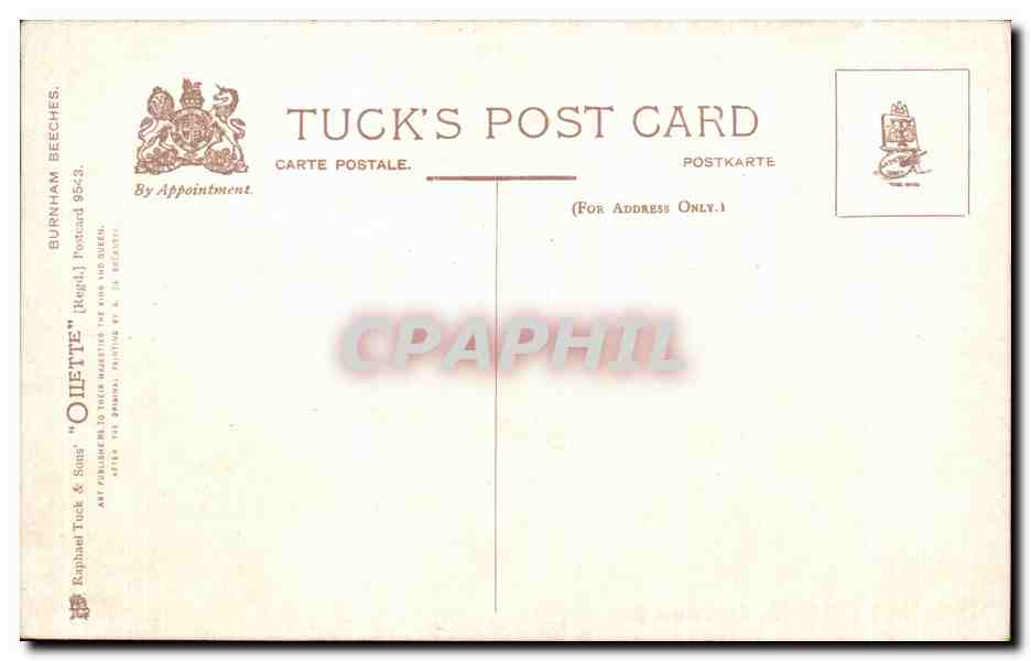 CPA Fantaisie Burnham Beeches Littleworth common  — Verso