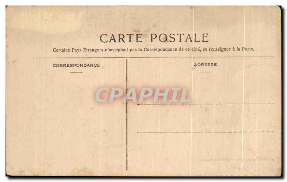 CPA fantaisie Femme — Back