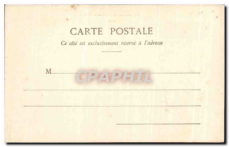 CPA fantaisie Femmes Folklore Marionnette — Verso